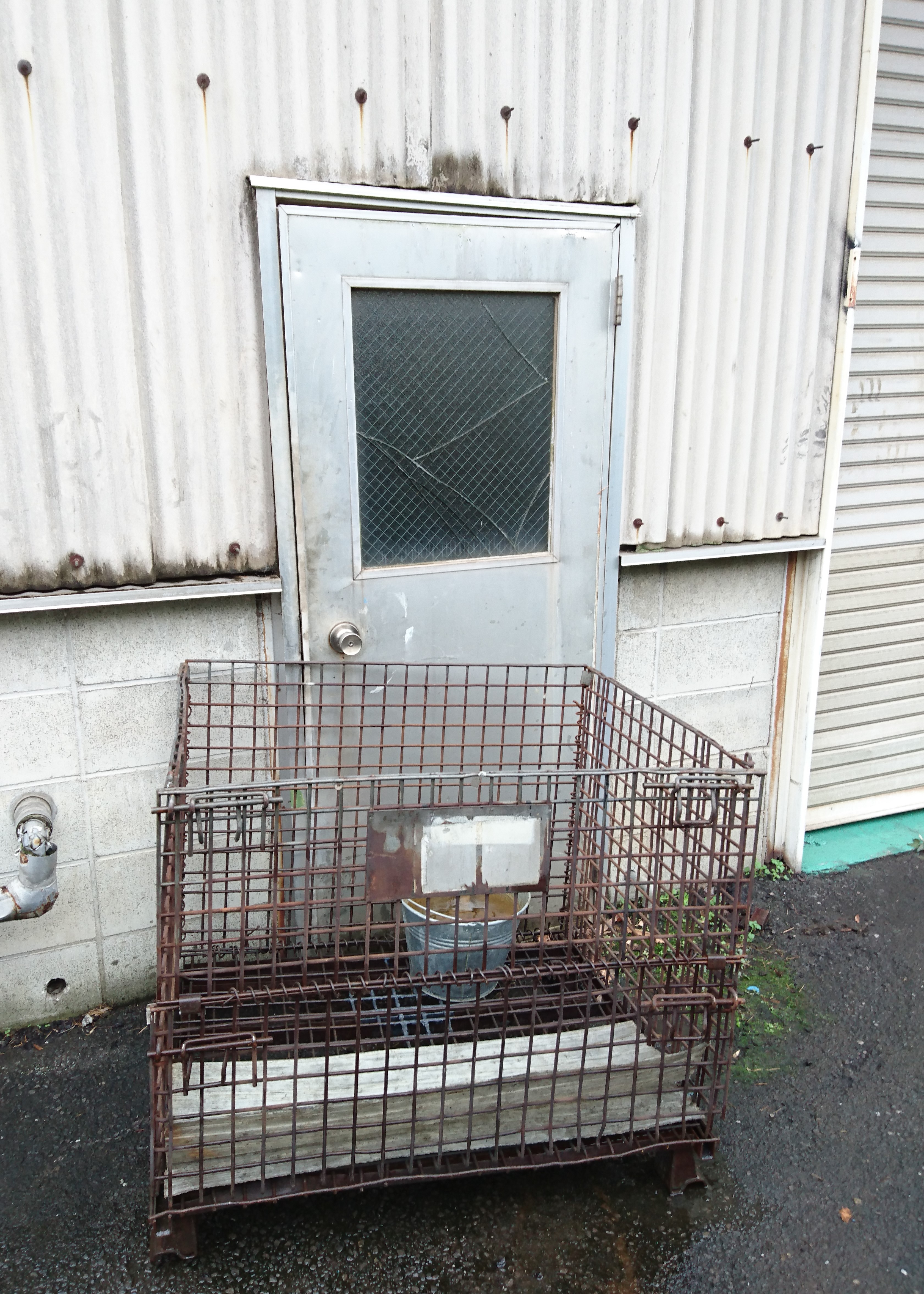 アルミ框ドア工事